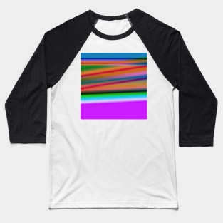 pink blue yellow texture art Baseball T-Shirt